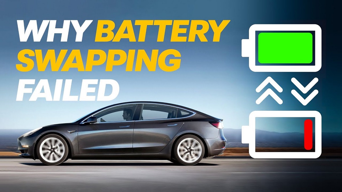 Tesla on sale battery swap